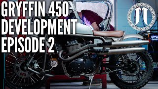 Janus Gryffin 450 Scrambler Design amp Development  Episode 2 [upl. by Anai]