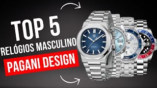 Os Top 5 Melhores relógios masculino da Pagani Design [upl. by Asilenna]