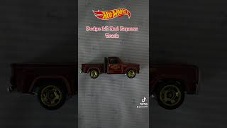 1978 Dodge Lil Red Express Truck  Hot Wheels [upl. by Akinor]