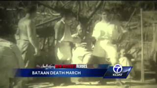 Saluting NMs Heroes Bataan Death March [upl. by Aerdnaxela]