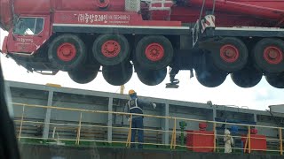 How 500 Ton Cranes Work On Bridge Construction Project Liebherr Mobile Crane amp Heavy Equipment [upl. by Aseeram]