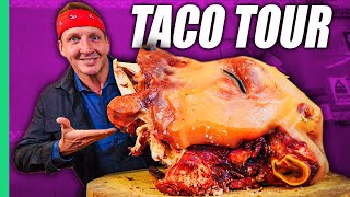 MEXICOS EXTREME TACOS MindBending Food Tour in Mexico City [upl. by Thormora]