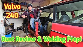 Getting the Volvo 240 ready for Welding [upl. by Rockwell21]