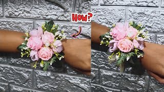 DIY Ribbon Wrist Corsage Tutorial 2024 [upl. by Platon254]