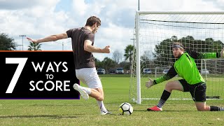 7 Ways to Score MORE GOALS in SOCCERFOOTBALL [upl. by Elimac]