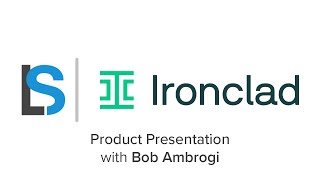 Product Walkthrough Ironclad [upl. by Piane]