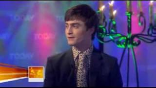 Daniel Radcliffe Interview on The Today Show [upl. by Ekusoyr865]