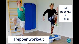 Treppenworkout  mit Rebekka amp Felix [upl. by Enriqueta]