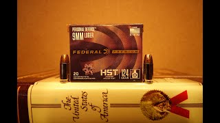 Federal Premium HST 124 Grain 9mm Review amp Testing [upl. by Tabber]