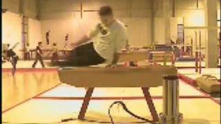 Pommel Horse Thomas Flares Gymnastic [upl. by Desdamona114]