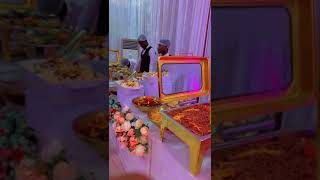 Spectra Catering Buffet Spectraevents360buffet weddingafterpartyshortsviral catering fyp [upl. by Iblok]