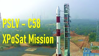 ISRO Launches PSLV C58 XPoSat from Satish Dhawan Space Centre [upl. by Llamaj976]