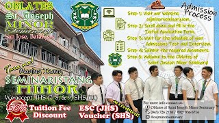 OSJ Minor Seminary Vocation Video 2022 oblatesofsaintjoseph seminarylife vocation beoneofus [upl. by Ohnuj237]