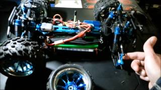 HSP Brontosaurus Brushless Exceed Infinitive  Dynamite History  RC Video [upl. by Jt]