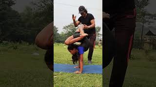 TONIKBYAMAGARGROUP YOGA PRACTICE trending yogaviralvideo song shorts [upl. by Shalom681]