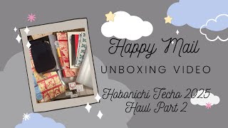 UNBOXING  Planners and Notebooks  Hobonichi Techo 2025 Haul Part 2 [upl. by Harli]