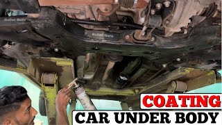 Car Underbody Coating  AntiRust Rubber Coating on Hyundai i20 [upl. by Cleopatra]