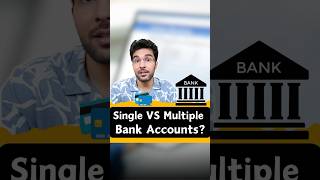 Single vs Multiple Bank Accounts finance money business gkhindi gkindia basicgyaan [upl. by Vala]