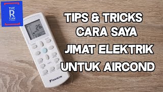 CARA JIMAT ELEKTRIK GUNA AIRCOND [upl. by Fianna]