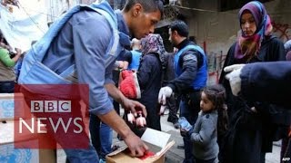 Islamic State militants enter Yarmouk refugee camp in Damascus  BBC News [upl. by Nido]