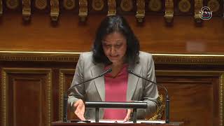 Projet de loi immigration au Sénat  « Nous ne laisserons pas M Darmanin mentir aux Français·es » [upl. by Acinna]