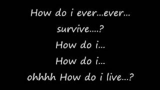 how do i live lyrics by Leann Rimes [upl. by Etnohs]