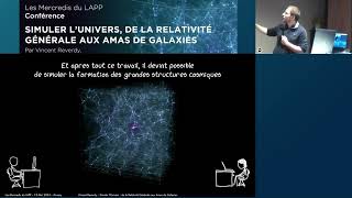 Conférence  Simuler lUnivers de la relativité générale aux amas de galaxies [upl. by Hagi990]