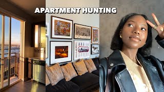 VLOG hunting for my first apartment in North Carolina with pricesfearing change and expectations [upl. by Lorrac]