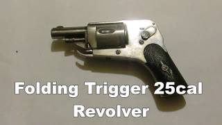 Midgett 25cal Folding Trigger 5 Shot Revolver [upl. by Farnham798]