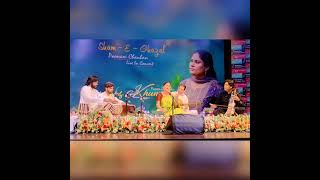 Parvez Hussain tabla with Poonam Chauhan ji live concert in Delhi [upl. by Yrrep]