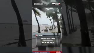 Tropical Storm Nadine San Pedro [upl. by Yorker951]