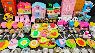 7 minutes satisfying with unboxing hello kitty sanrio kitchen set ASMR mini cute kitchen set [upl. by Yetty576]