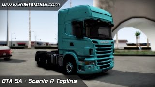 BD GTA MODS  Scania R Topline para GTA San Andreas [upl. by Ocsirf]