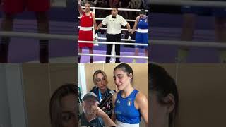 Angela Carini VS Imane Khelif [upl. by Charlena]