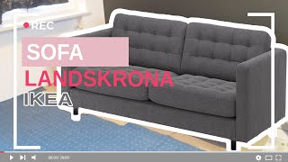 Sofa IKEA  LANDSKRONA okiem rupieciarza remont domu z lat 80 [upl. by Kcub]