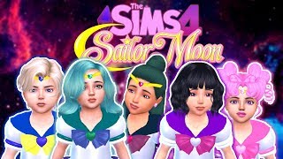 THE SIMS 4 SAILOR MOON OUTER SENSHI TODDLERSCAS [upl. by Aube]