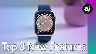 Top 8 New Features of Apple Watch Series 8 [upl. by Eriam]