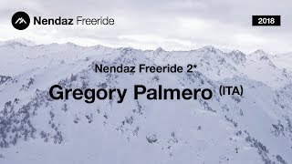 Nendaz Freeride Amateur 2 2018  Palmero Gregory  2nd Snow Men [upl. by Hutton845]