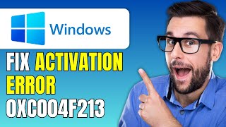 Fix Windows 1011 Activation Error 0xC004F213 Windows Is Not Activated  2024 [upl. by Annahtur]