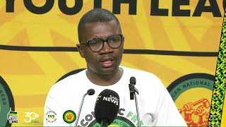 WATCH LIVE The African National Congress Youth League ANCYL press briefing on National Safe… [upl. by Ignacia915]