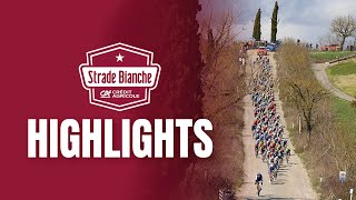 Strade Bianche 2024  Gli highlights della corsa [upl. by Millard]