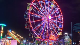 St John the Apostle Catholic Church amp School Carnival 2024 Hialeah Florida Modern Midways fair [upl. by Aliehc]