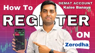 Zerodha Par Account Kaise Khole 2024  Zerodha Account Opening  Demat Account Kaise Banaye [upl. by Eelyme]