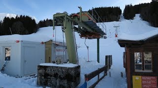 Téléski quotJorassequot Les Diablerets [upl. by Rahal]