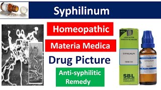 Syphilinum Homeopathic Medicine  Drug Picture  Materia Medica bhms materiamedica syphilinum [upl. by Dame896]