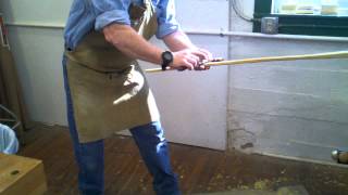 Master Bowyer Tom Turgeon builds a bow with a Turgeon Tools Flat Sole Spokeshave [upl. by Aikit]