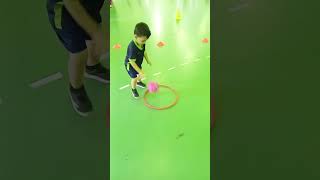 Circuit psychomotricité pour les enfants 3 ans et 6 ans HAN DBALL [upl. by Kelby]