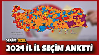 2024 31 Mart İl İl Yerel Seçim Anketi Sonuçları [upl. by Petula848]