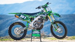 Racer X Films 2017 Kawasaki KX250F [upl. by Dutchman]