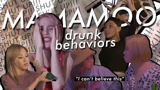 MAMAMOO questionable behaviors when drunk [upl. by Woodford]